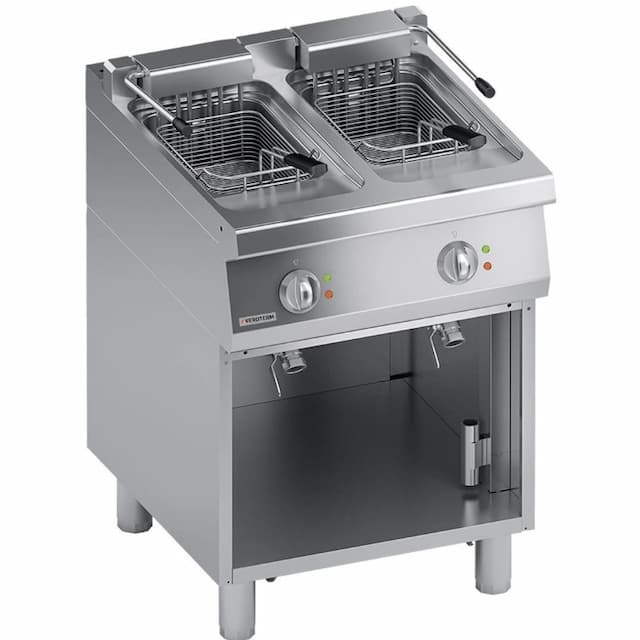 Фритюрница Veroterm VT7FGE0712 напольная 11+11 л