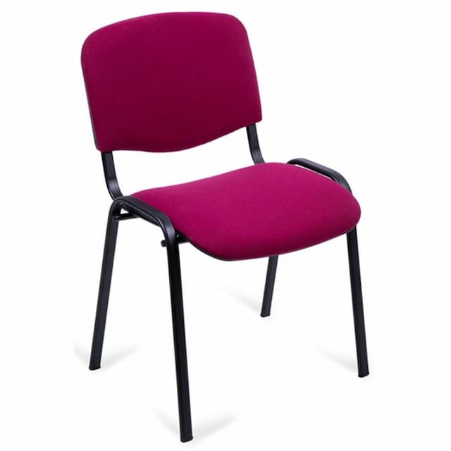 Кресло для посетителей Мирэй ИЗО черный каркас, ткань цветная серия В