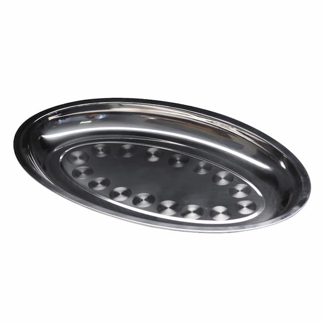 Блюдо овальное металл 30Х18СМ MVQ ODST30N